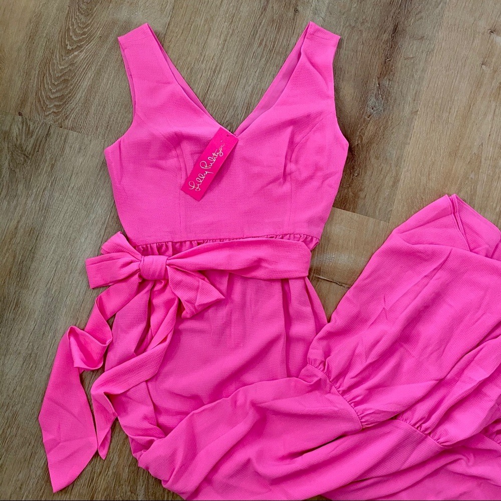 Lilly Pulitzer Maurine Maxi Dress in Prosecco Pink - Picture 6 of 8